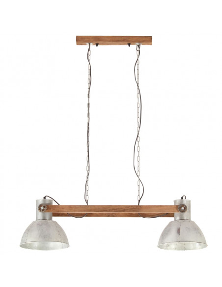 Lampada a Sospensione Industriale 25 W Argento 109 cm E27