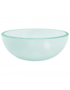 Lavandino in Vetro Temperato 30x12 cm Smerigliato 2