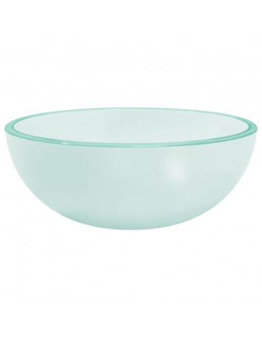 Lavandino in Vetro Temperato 30x12 cm Smerigliato