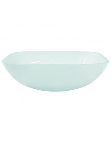 Lavandino in Vetro 42x42x14 cm Smerigliato