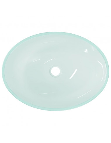 Lavandino in Vetro 50x37x14 cm Smerigliato