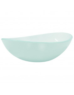 Lavandino in Vetro Temperato 54,5x35x15,5 cm Smerigliato 2