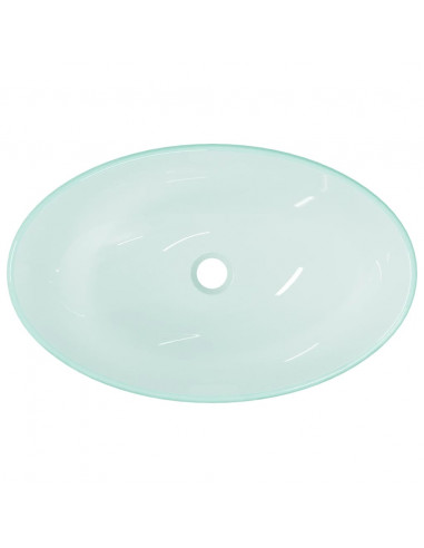 Lavandino in Vetro Temperato 54,5x35x15,5 cm Smerigliato