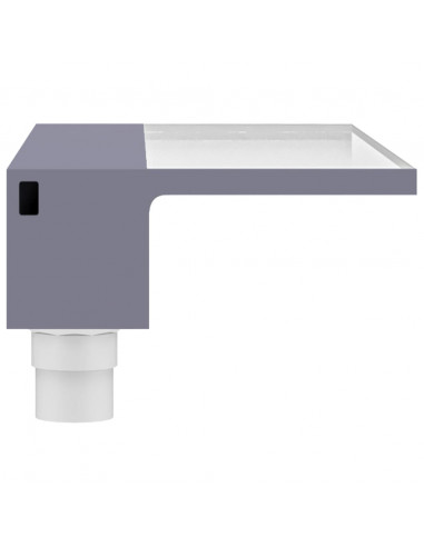 Sfioratore a Cascata con LED RGB Acrilico 60 cm