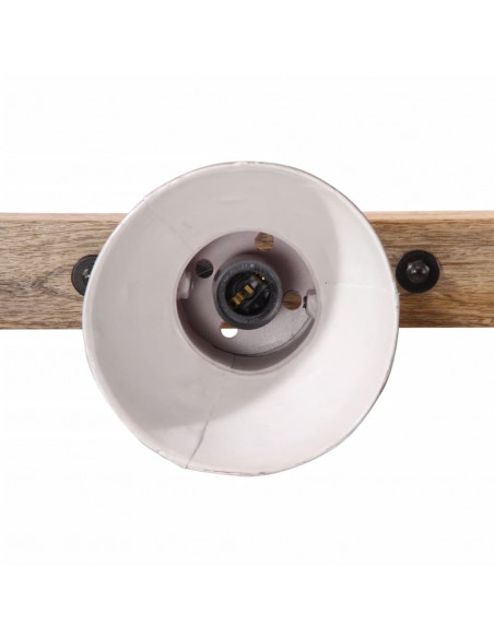 Lampada a Parete 25 W Rosso Anticato 65x25 cm E27