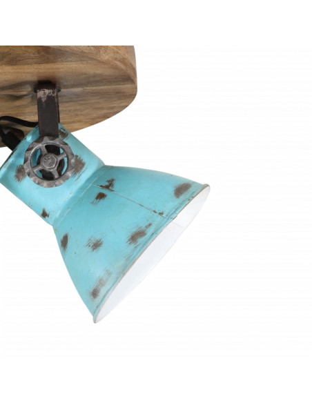 Lampada da Soffitto 25 W Blu Anticato 50x50x25 cm E27