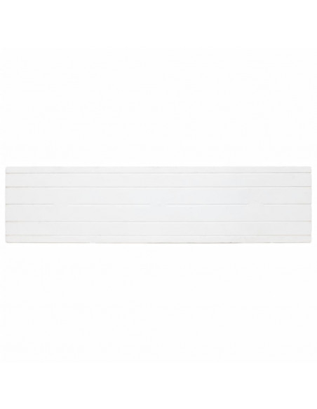 Pannelli Murali 3D 14 pz Bianco e Rosso 100x25 cm EPS