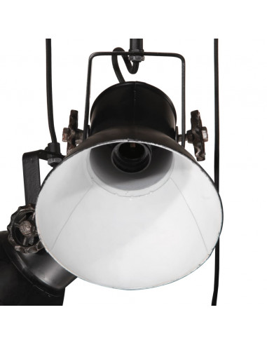 Lampada Pensile 25 W Nera 30x30x100 cm E27