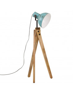 Lampada da Terra 25 W Blu Anticato 45x45x120 cm E27 2