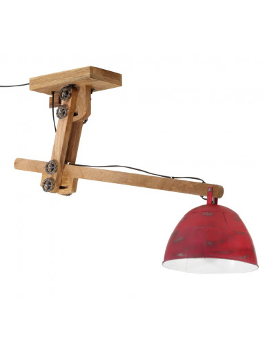 Lampada da Soffitto 25 W Rosso Anticato 105x30x65-108 cm E27