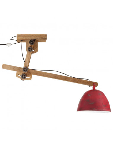Lampada da Soffitto 25 W Rosso Anticato 105x30x65-108 cm E27