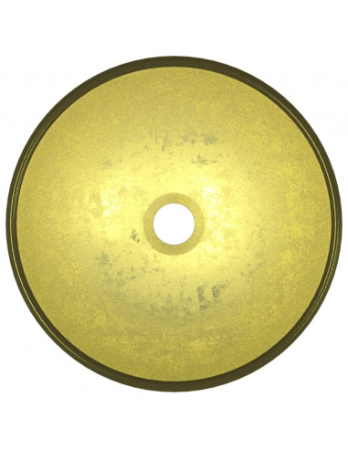 Lavandino in Vetro Temperato 35x12 cm Oro