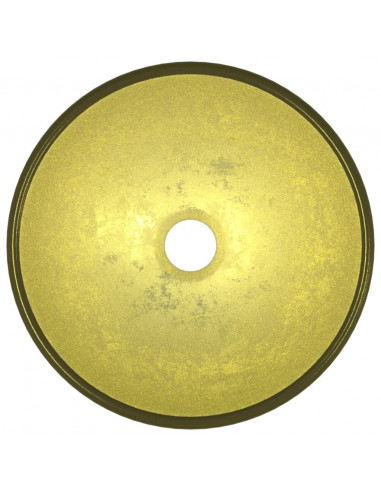 Lavandino in Vetro Temperato 30x12 cm Oro