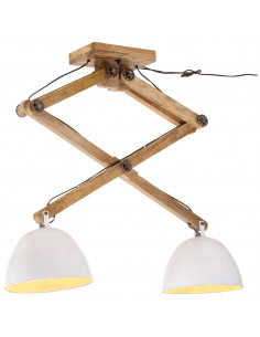 Lampada da Soffitto 25 W Bianca 29x18x85 cm E27 2