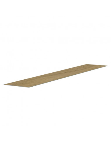 Pannelli da Parete Effetto Legno Marrone PVC 4,12 m²