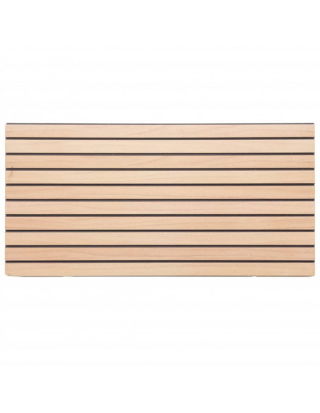 Pannelli Murali 3D 5 pz Marrone 100x50 cm EPS
