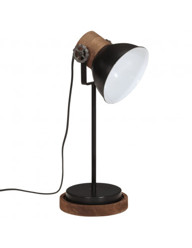 Lampada da Scrivania 25 W Nera 17x17x50 cm E27