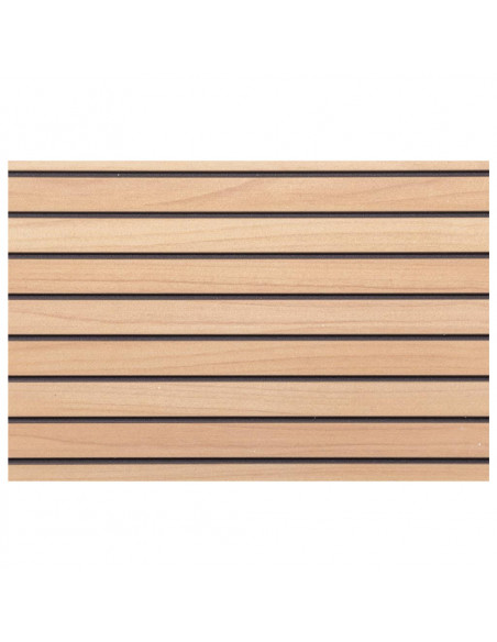 Pannelli Murali 3D 5 pz Marrone 100x50 cm EPS