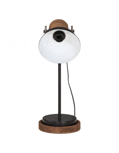 Lampada da Scrivania 25 W Nera 17x17x50 cm E27
