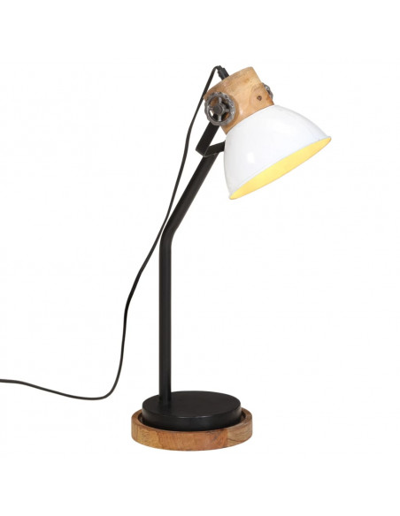 Lampada da Scrivania 25 W Bianca 18x18x60 cm E27