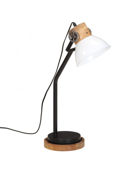 Lampada da Scrivania 25 W Bianca 18x18x60 cm E27