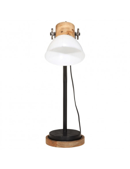 Lampada da Scrivania 25 W Bianca 18x18x60 cm E27