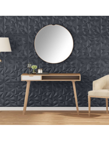 Pannelli Murali 12 pz Grigi 50x50 cm XPS 3 m² Ametista