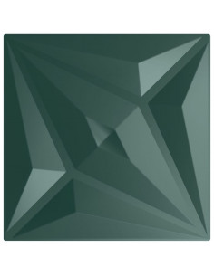 Pannelli Murali 12 pz Verdi 50x50 cm XPS 3 m² Stella 2