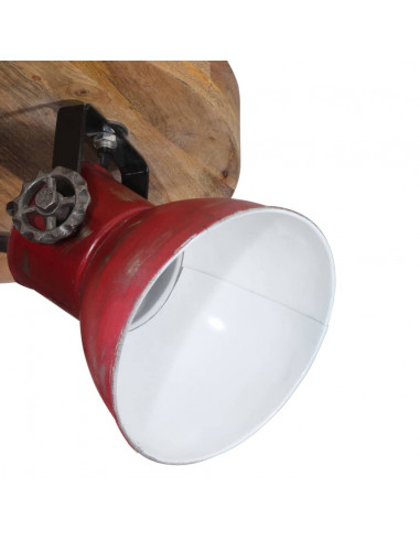 Lampada da Soffitto 25 W Rosso Anticato 35x35x25 cm E27