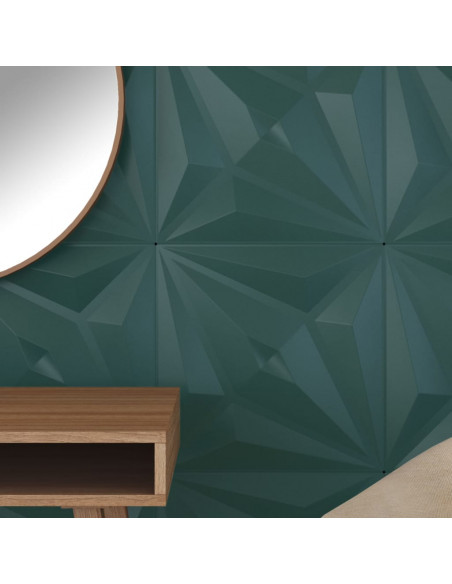 Pannelli Murali 12 pz Verdi 50x50 cm XPS 3 m² Stella