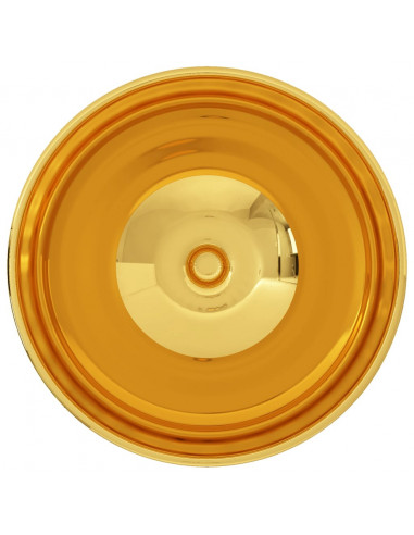 Lavandino 32,5x14 cm in Ceramica Oro