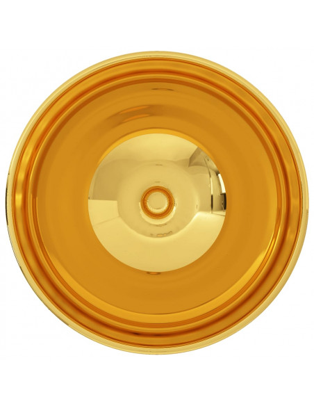 Lavandino 32,5x14 cm in Ceramica Oro