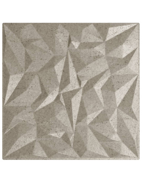 Pannelli Murali 24 pz Beton 50x50 cm XPS 6 m² Ametista