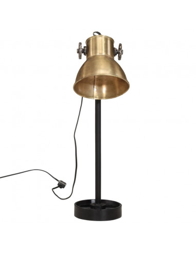 Lampada a Scrivania 25 W Ottone Anticato 15x15x55 cm E27