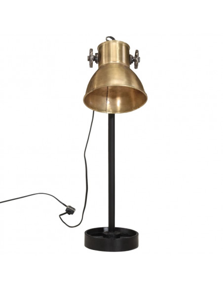 Lampada a Scrivania 25 W Ottone Anticato 15x15x55 cm E27