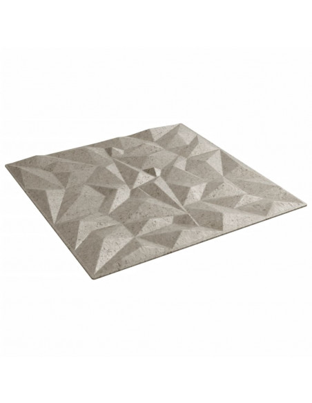 Pannelli Murali 24 pz Beton 50x50 cm XPS 6 m² Ametista