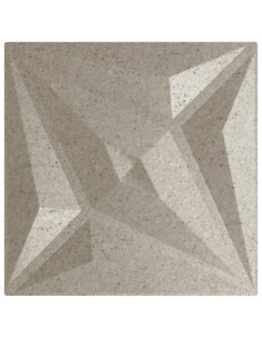 Pannelli Murali 24 pz Beton 50x50 cm XPS 6 m² Stella 2