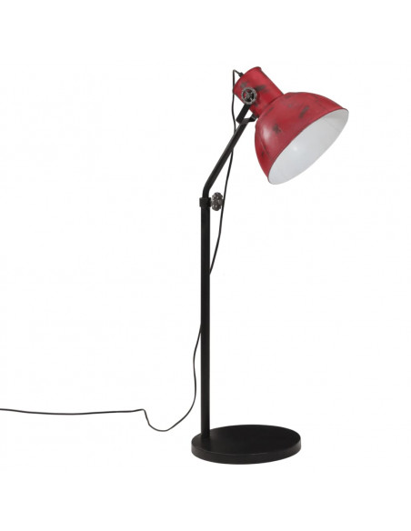 Lampada da Terra 25 W Rosso Anticato 30x30x90-150 cm E27