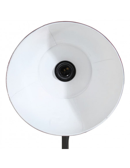 Lampada da Terra 25 W Rosso Anticato 30x30x90-150 cm E27