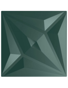 Pannelli Murali 24 pz Verdi 50x50 cm XPS 6 m² Stella 2