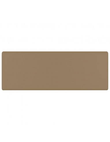 Lavabo Troppopieno Quadrato Crema Opaco 41x41cm Ceramica