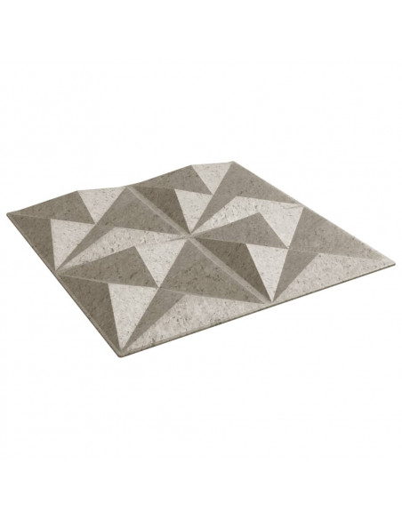 Pannelli Murali 48 pz Beton 50x50 cm XPS 12 m² Origami