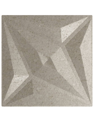 Pannelli Murali 48 pz Beton 50x50 cm XPS 12 m² Stella