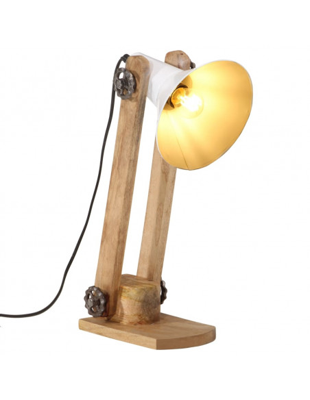 Lampada da Scrivania 25 W Bianca 23x13x52 cm E27