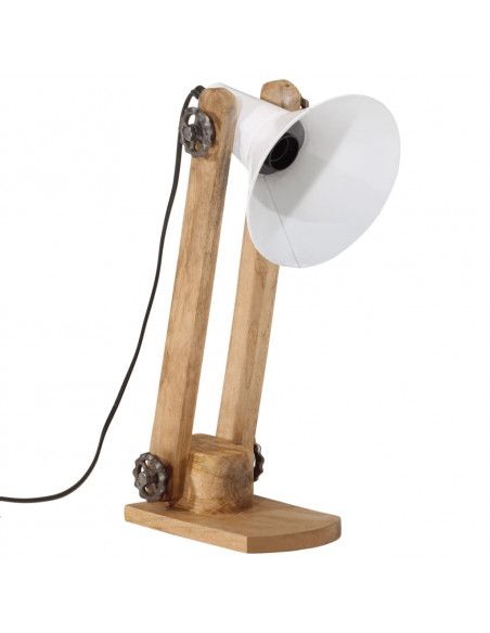 Lampada da Scrivania 25 W Bianca 23x13x52 cm E27