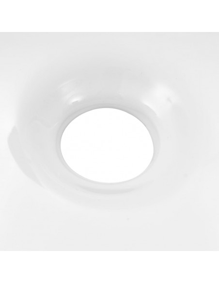 Lavandino Triangolare in Ceramica Bianco 645x455x115 mm