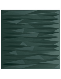 Pannelli Murali 48 pz Verdi 50x50 cm XPS 12 m² Pietra 2