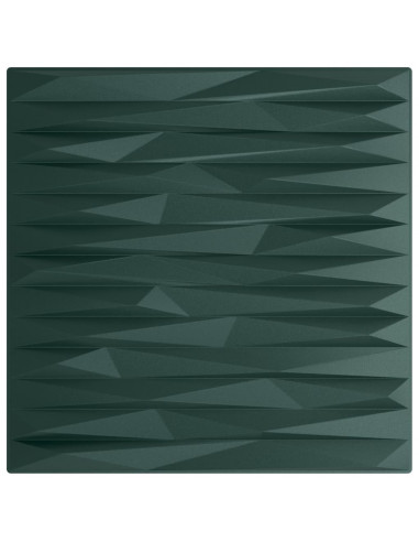 Pannelli Murali 48 pz Verdi 50x50 cm XPS 12 m² Pietra