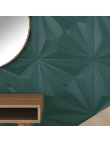 Pannelli Murali 48 pz Verdi 50x50 cm XPS 12 m² Stella