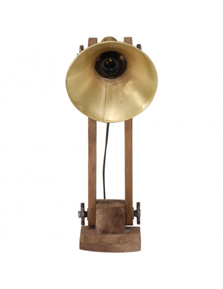 Lampada a Scrivania 25 W Ottone Anticato 23x13x52 cm E27